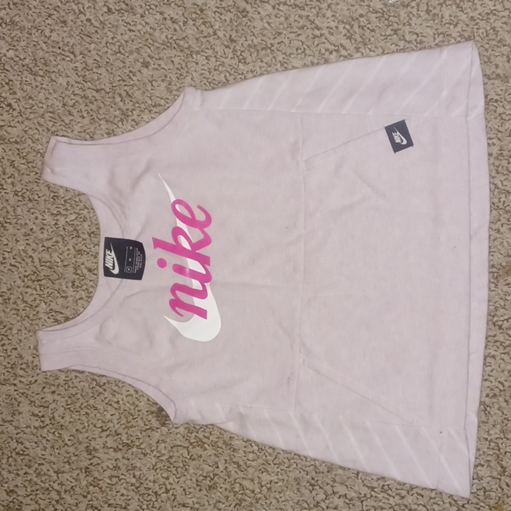 Medium girls Nike purple-pink tank top